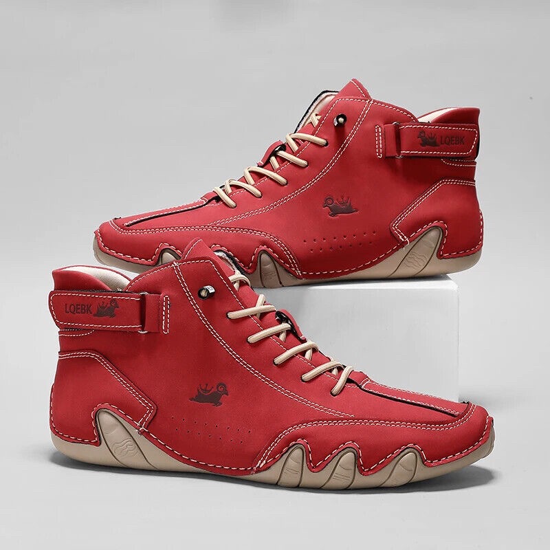 Men'S Shoes Business Casual - Leather Casual Shoes Sneakers for Men