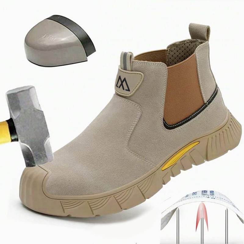 Men Shoes On - Wear Resistant Durable Steel Toe Work