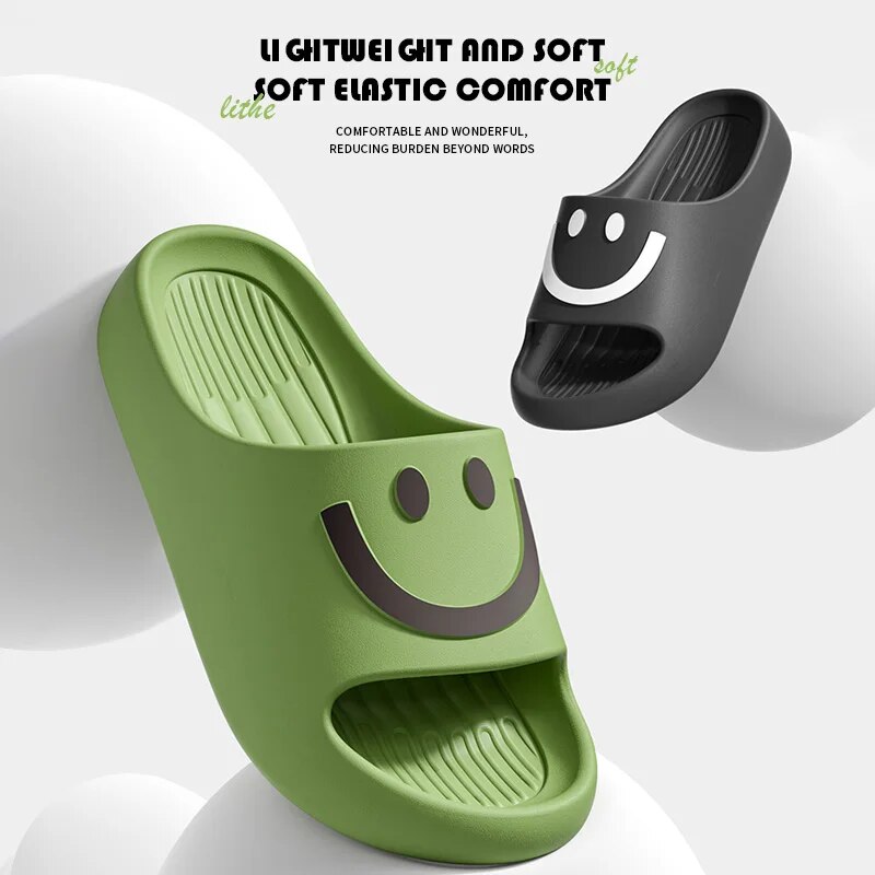 Smiley Face Cloud Slippers Wom - Men Shoes On 评论和价格