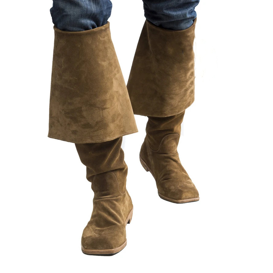 Men's Suede Slouchy Knee-High  - Shoes Heels Men 评论和价格