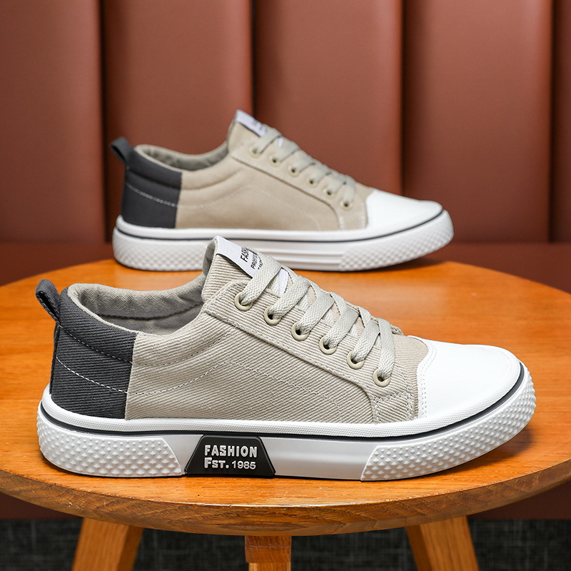 Men Classic Canvas Sneakers, L - Men'S Shoes Business Casual 评论和价格