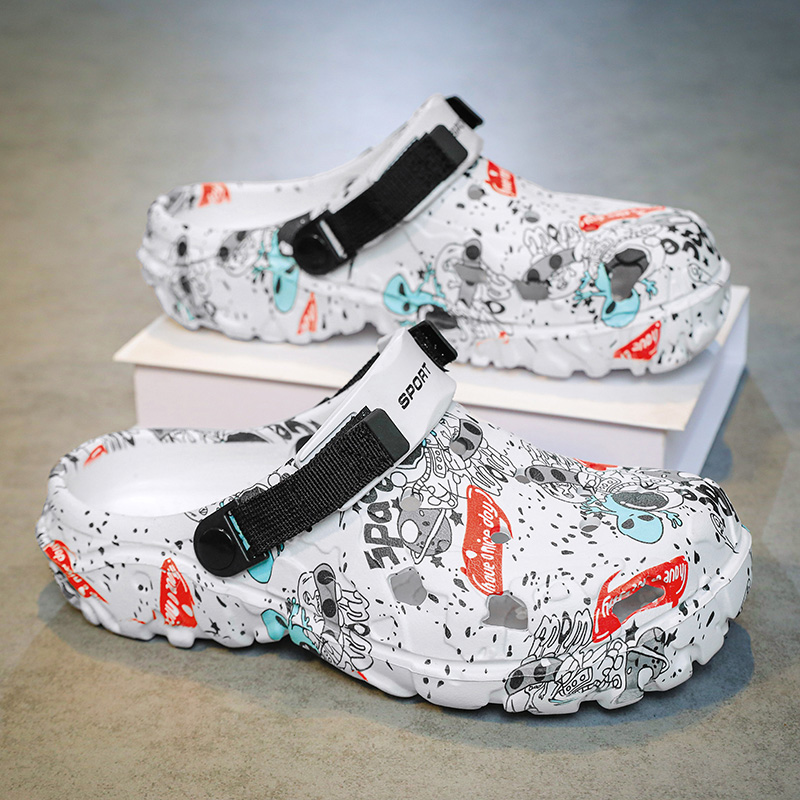 Men Camouflage Clogs Big Size  - Men'S Shoes With Wide Toe Box 评论和价格