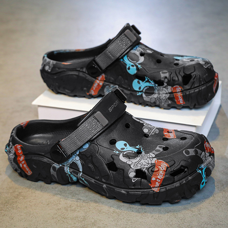 Men Camouflage Clogs Big Size  - Men'S Shoes With Wide Toe Box 评论和价格