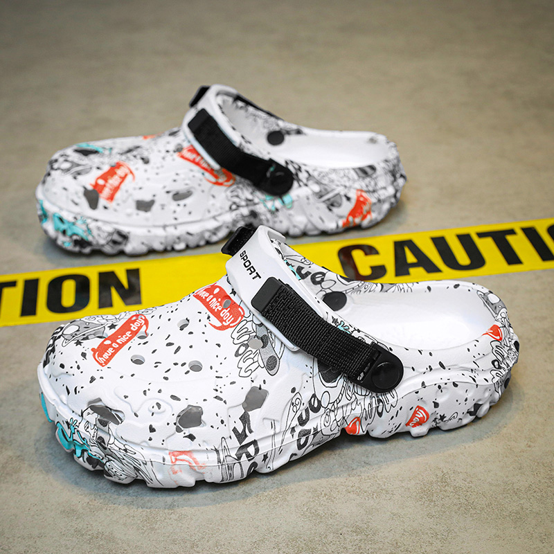 Men Camouflage Clogs Big Size  - Men'S Shoes With Wide Toe Box 评论和价格