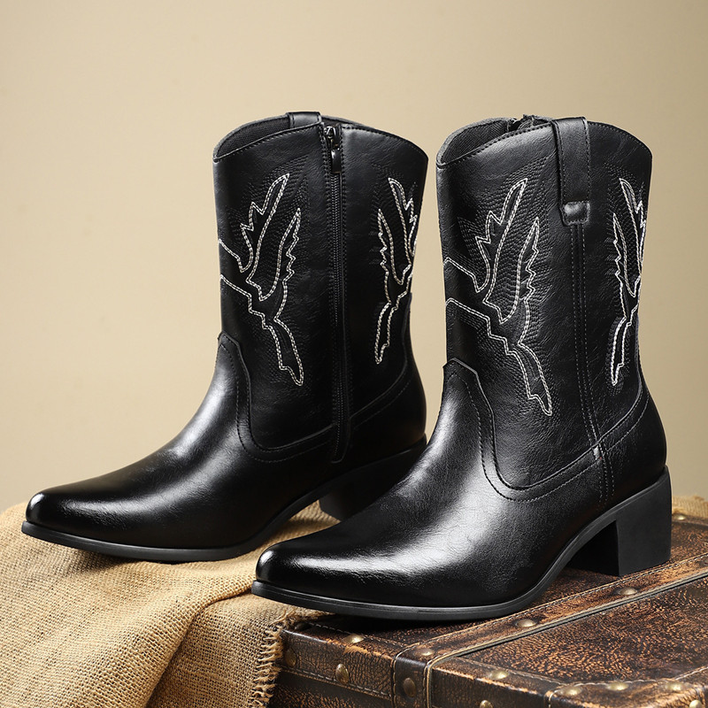 2026 Men Classic Retro Western - Men Shoes Classic 评论和价格