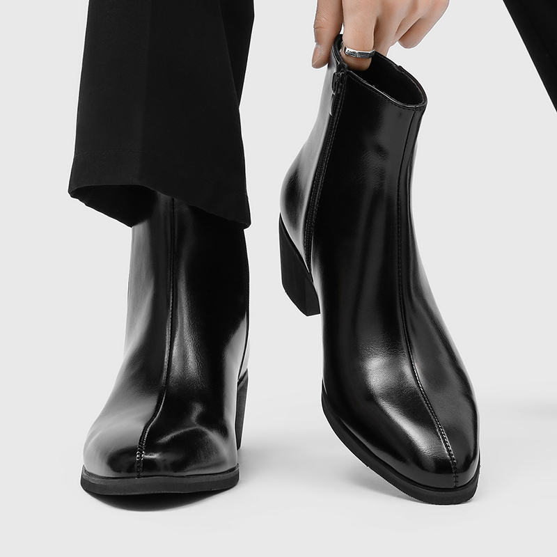 Men Simple and Fashionable Hig - Shoes Heels Men 评论和价格