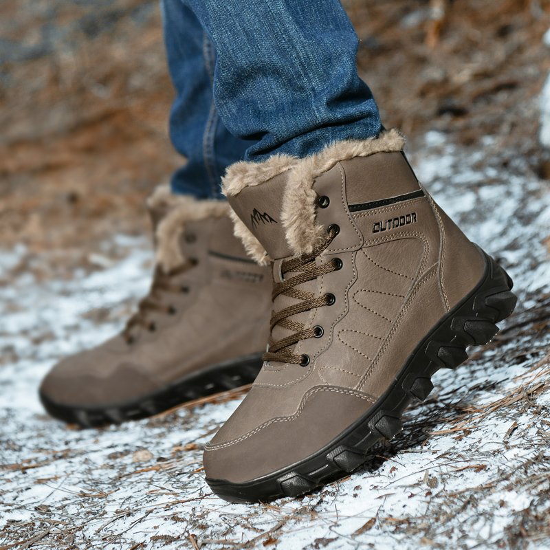 Men's Winter Boots Warm Waterp - Men'S Shoes For Tennis 评论和价格