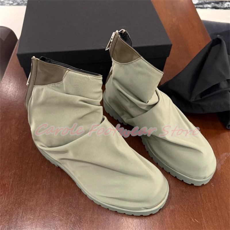 Pleated Nylon Cloth High Top M - Men'S Shoes Height Increase 评论和价格