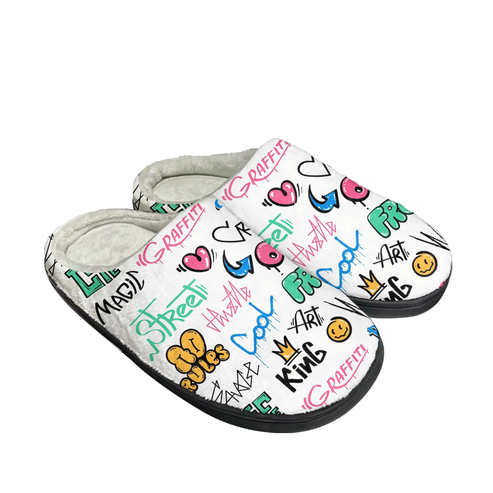 Street Art Graffiti Home Cotto - Men Shoes High 评论和价格
