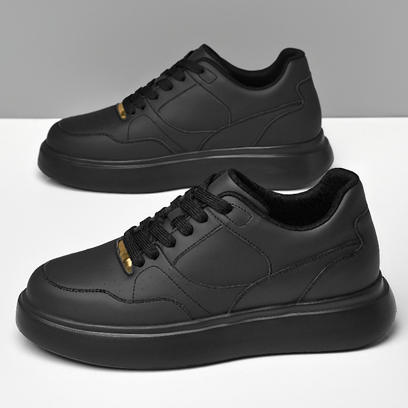 Men Solid Faux Leather Skate S - Men'S Shoes Height Increase 评论和价格
