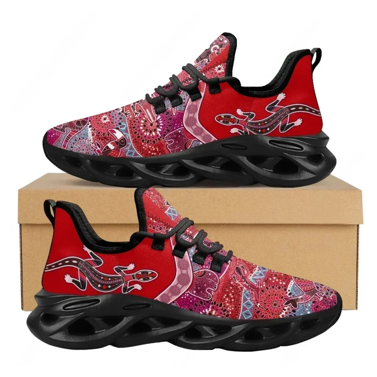 Australia Aboriginal Lizard In - Men'S Shoes For Tennis 评论和价格