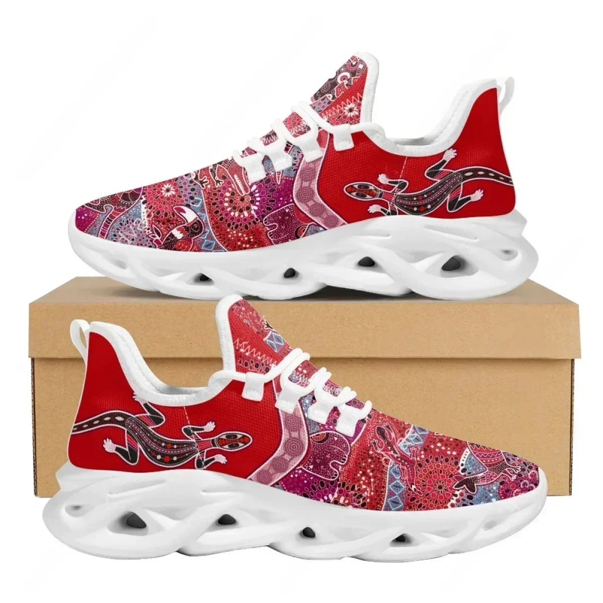 Australia Aboriginal Lizard In - Men'S Shoes For Tennis 评论和价格