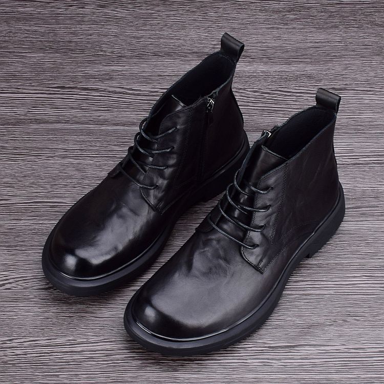 Men Chelsea Boots British Styl - Men'S Shoes Business Casual 评论和价格