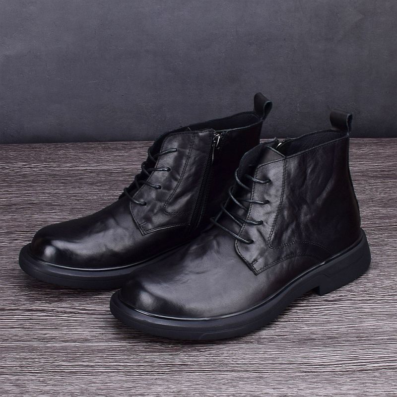 Men Chelsea Boots British Styl - Men'S Shoes Business Casual 评论和价格