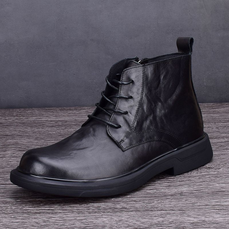 Men Chelsea Boots British Styl - Men'S Shoes Business Casual 评论和价格