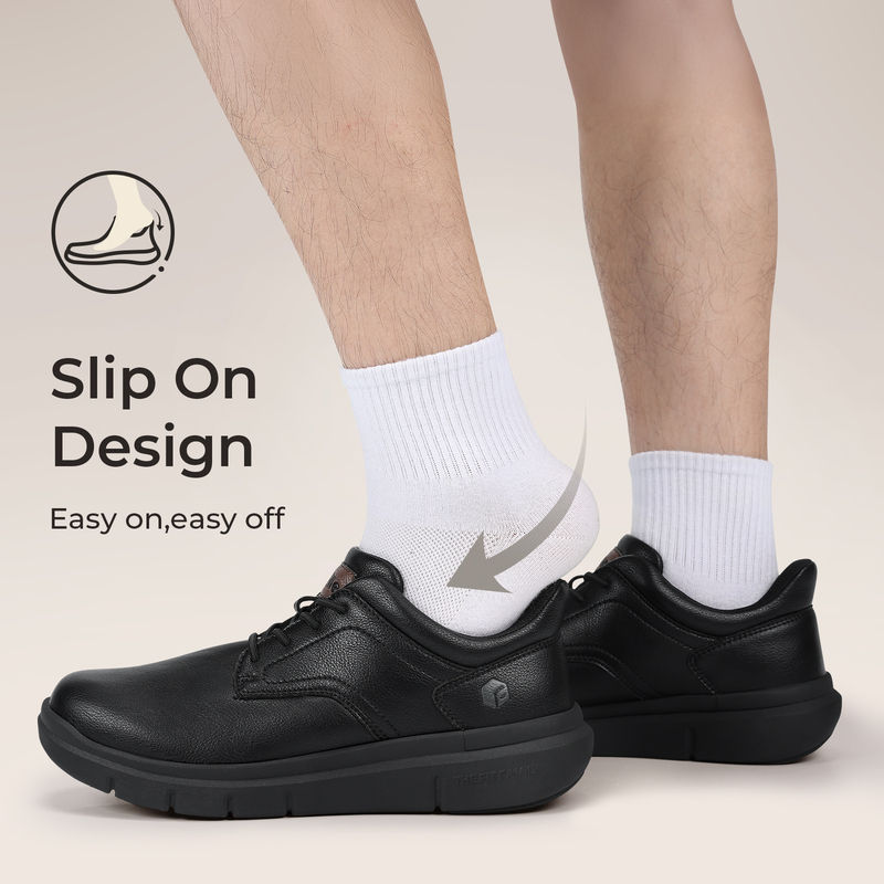 ItVille Men's Wide Width Leath - Men'S Shoes For Wide Feet 评论和价格