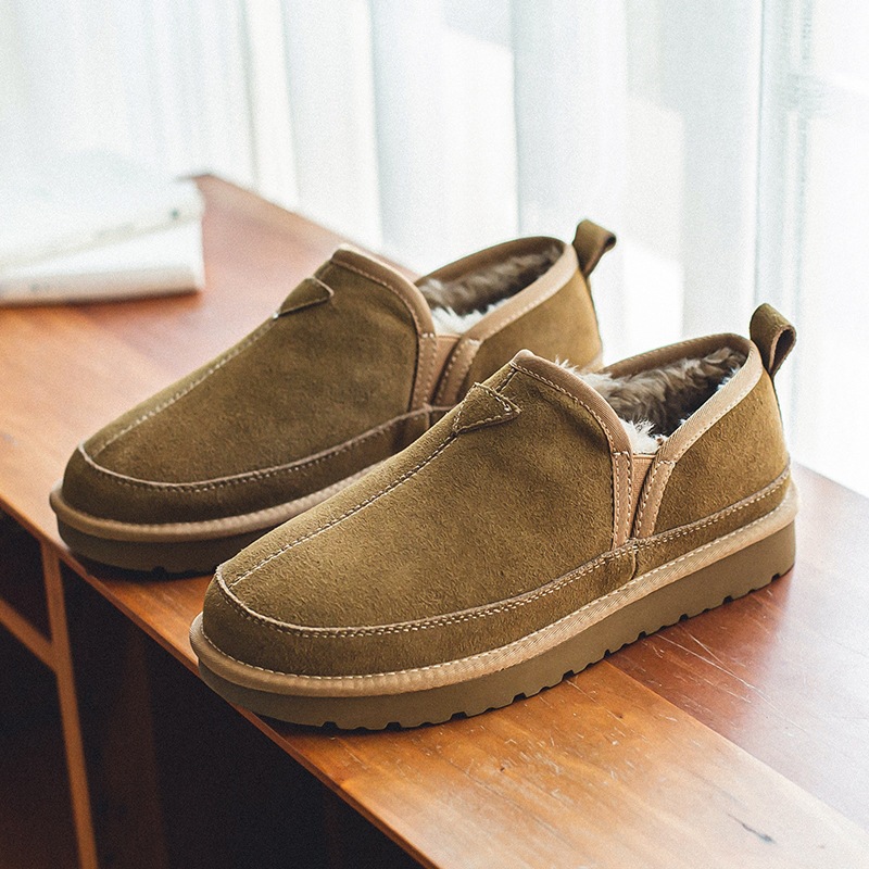Winter Women Men Genuine Cow L - Men Shoes Classic 评论和价格