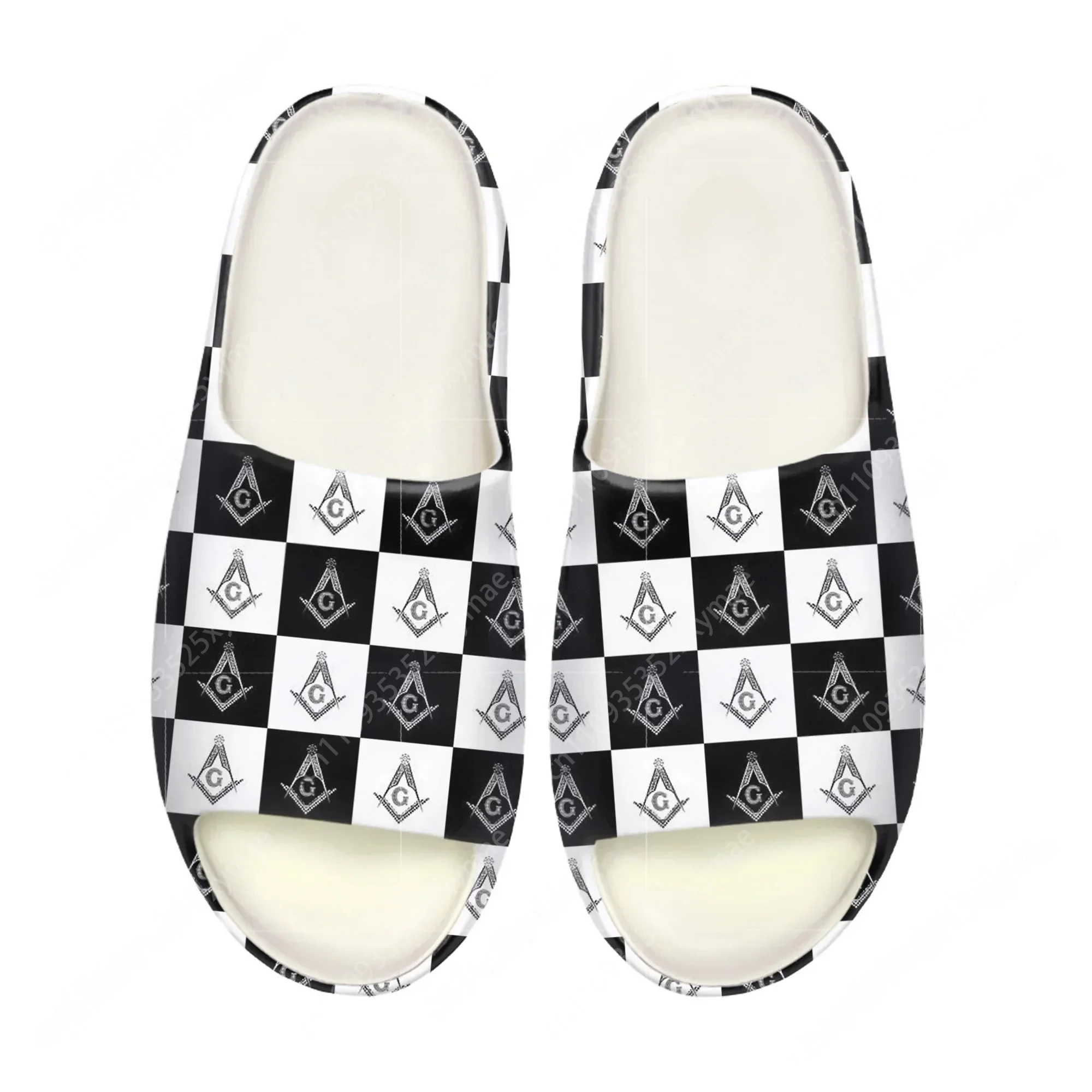 Masonic Mason Freemason Patter - Men Shoes On 评论和价格