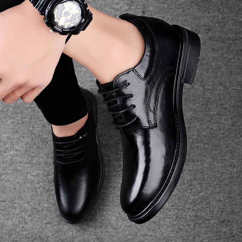 Leather Casual Elevator Shoes  - Men'S Shoes Height Increase 评论和价格